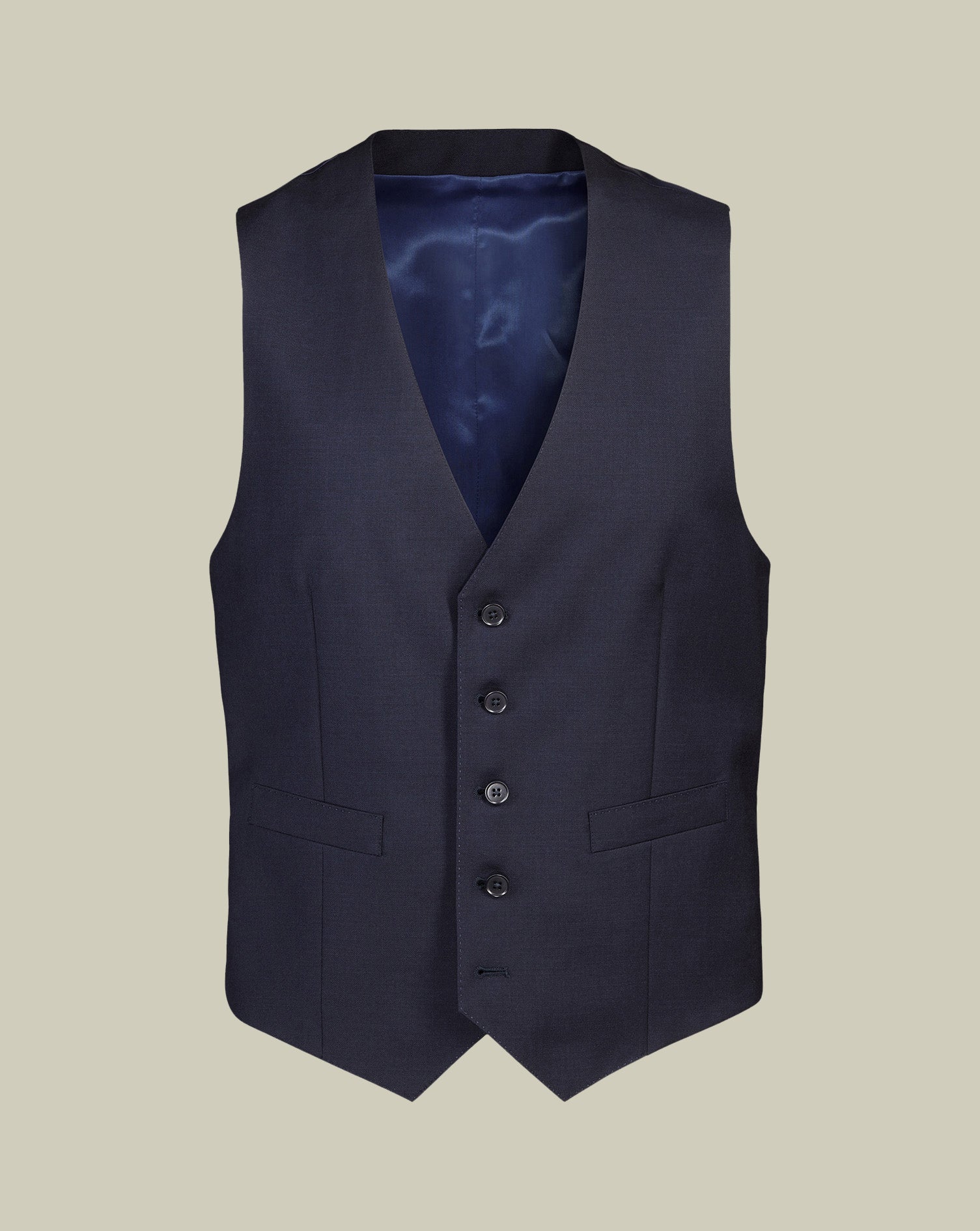 Natural Stretch Twill Vest