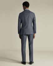 Natural Stretch Twill Suit Airforce
