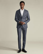 Natural Stretch Twill Suit Pants Airforce