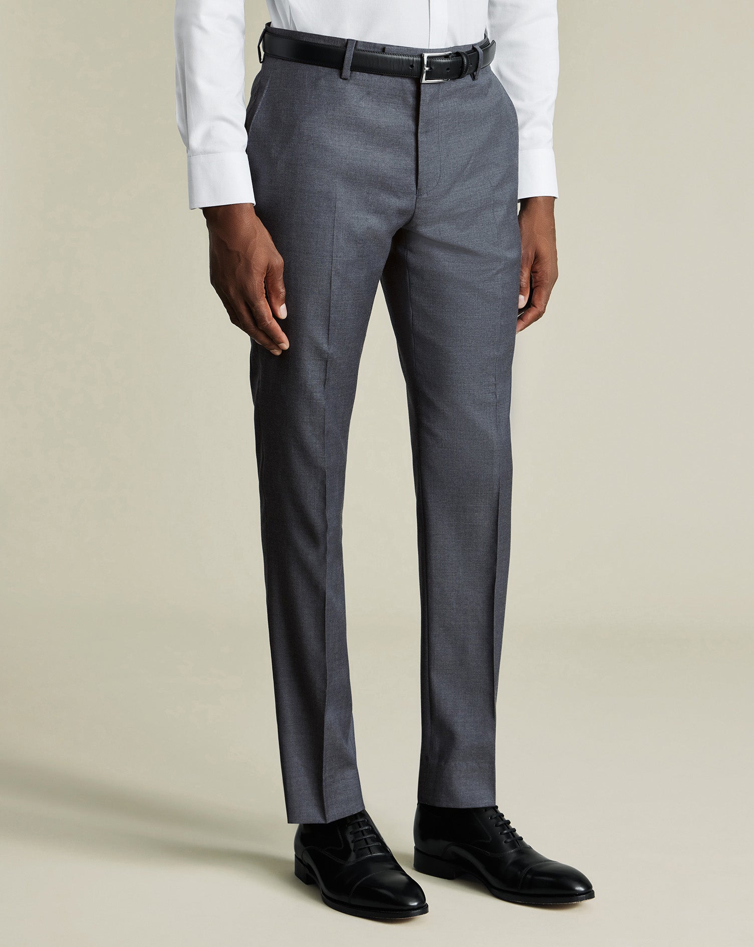 Natural Stretch Twill Suit Pants Airforce