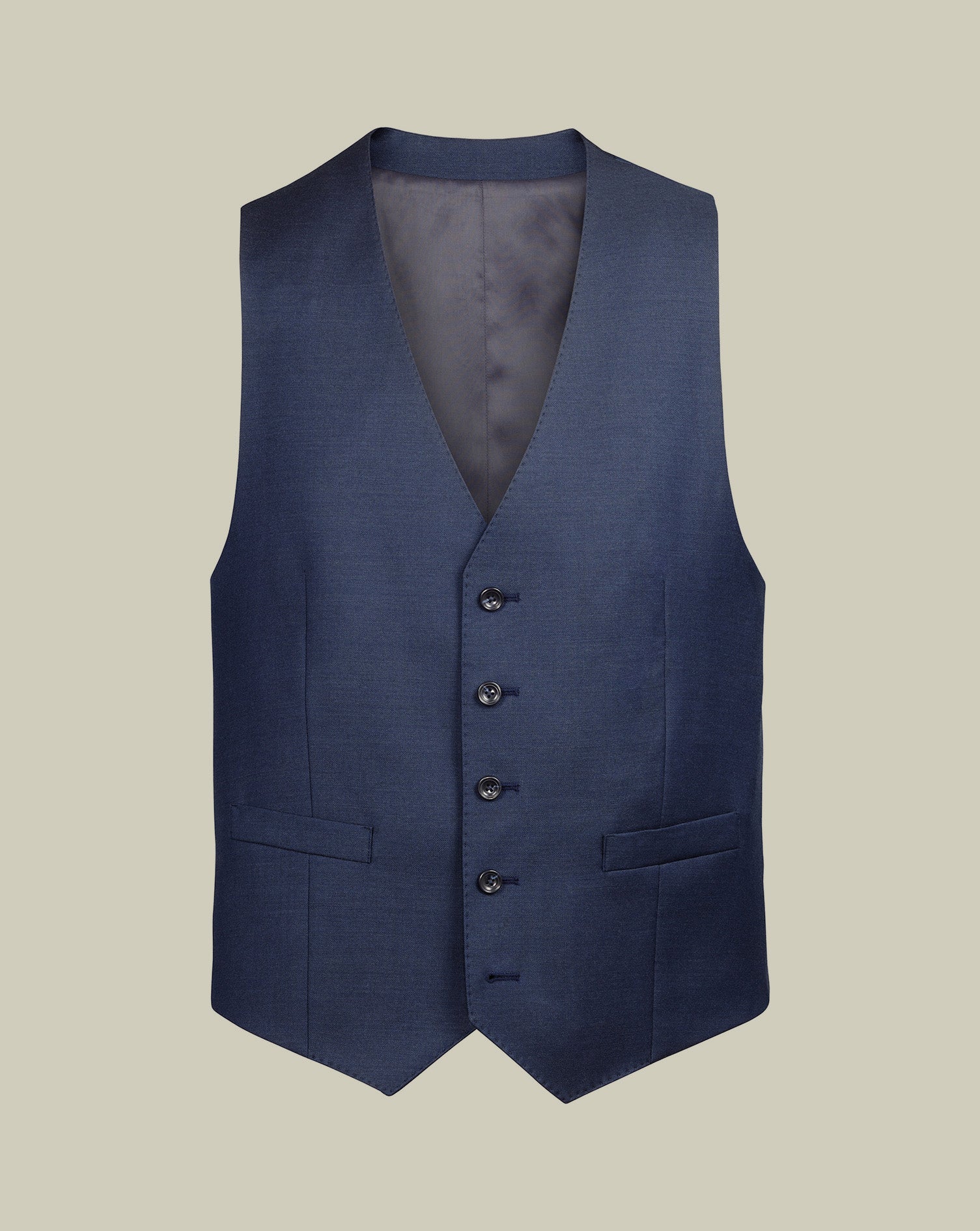 Natural Stretch Twill Vest