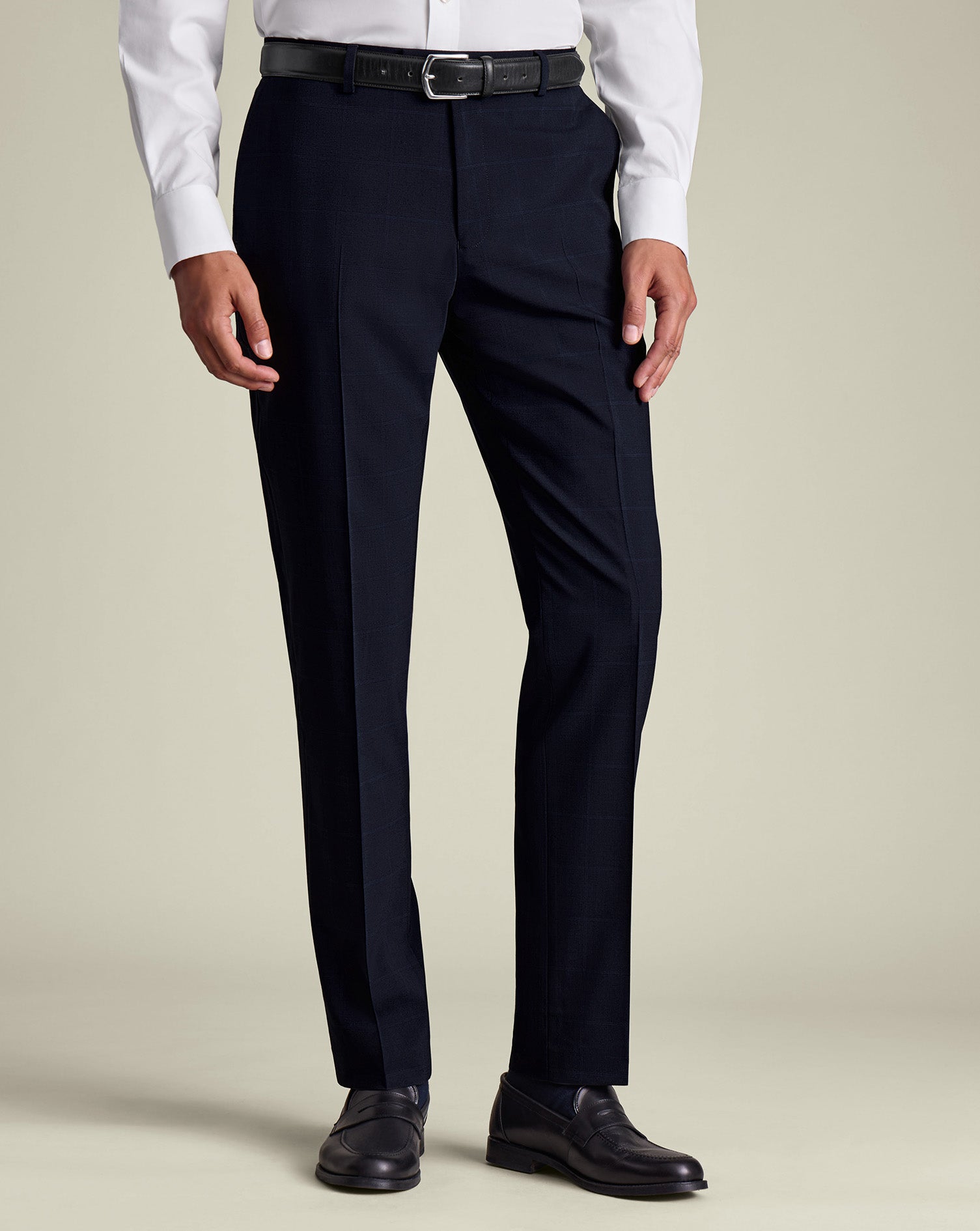 Check Suit Pants