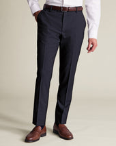 Stripe Suit Pants - French Navy