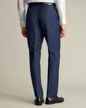 Natural Stretch Twill Suit Pants Blue