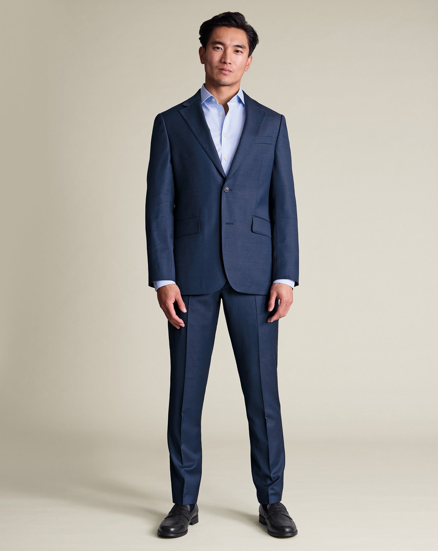 Natural Stretch Twill Suit