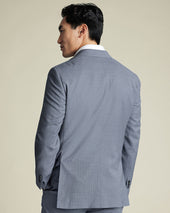 Italian Puppytooth Suit Jacket Airforce