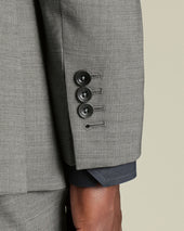 Puppytooth Italian Suit Gray