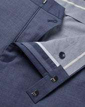 Italian Suit Pants Blue