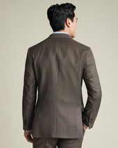 Luxury Italian Suit Mocha