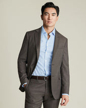 Luxury Italian Suit Mocha