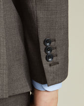 Italian Luxury Suit Jacket Mocha