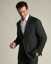 Italian Puppytooth Suit Green