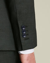 Italian Puppytooth Suit Green