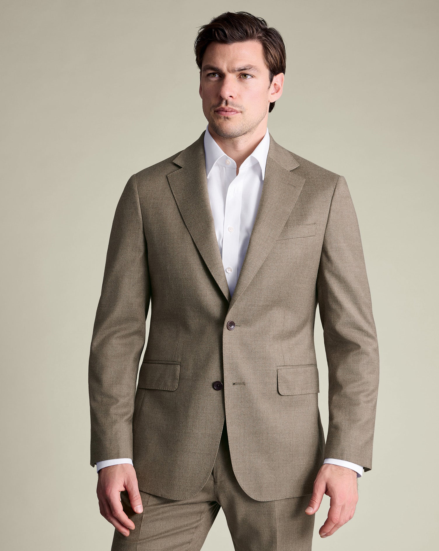 Italian Flannel Suit Jacket