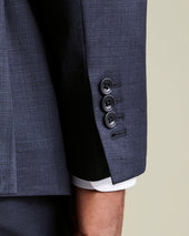 Italian Luxury Suit Ink Blue