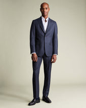 Italian Luxury Suit - Ink blue
