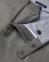 Italian Luxury Suit Pants Gray