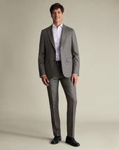 Italian Luxury Suit Pants Grey