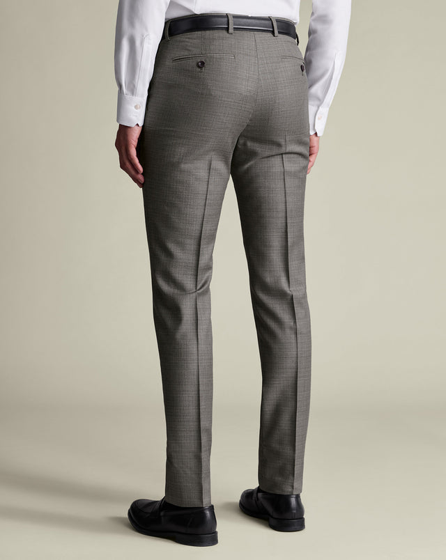 Italian Luxury Suit Pants - Gray