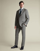 Italian Suit Pants Grey