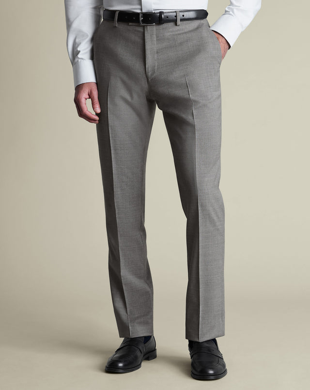 Italian Suit Pants – Gray