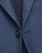 Italian Luxury Suit Jacket Ink Blue