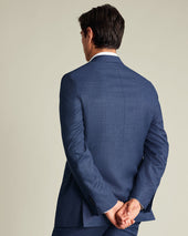 Italian Luxury Suit Jacket Ink Blue
