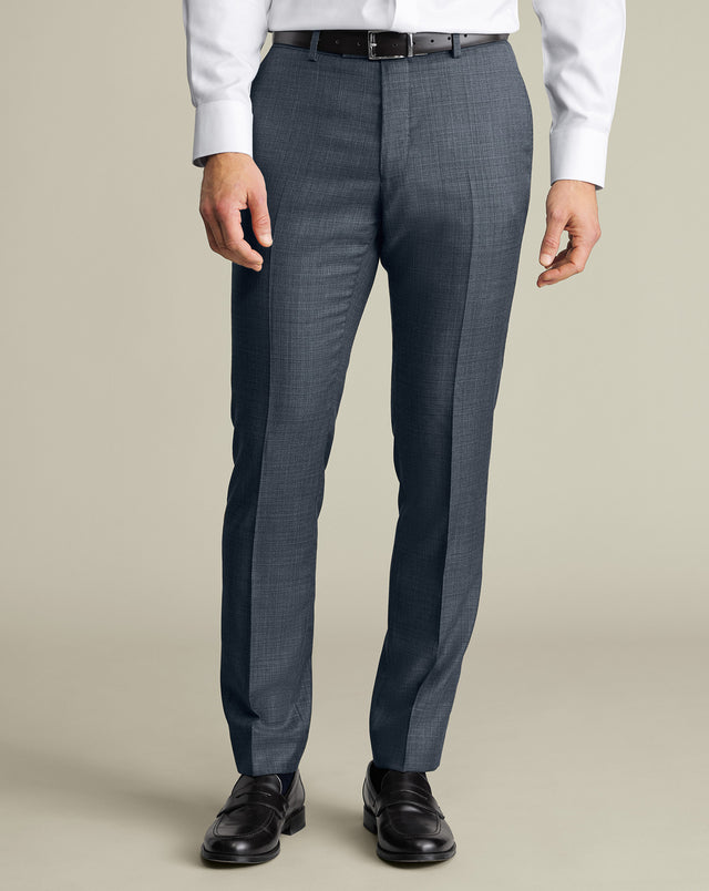 Italian Luxury Suit Pants – Graphite Gray