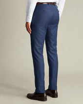 Italian Luxury Suit Pants – Ink Blue