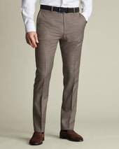 Italian Luxury Suit Pants – Taupe