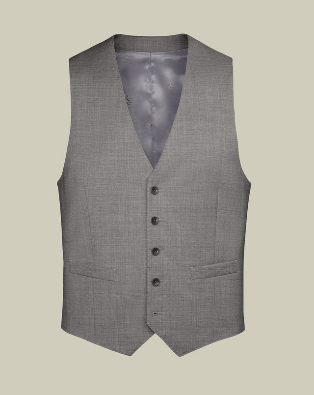 Italian Waistcoat - Grey