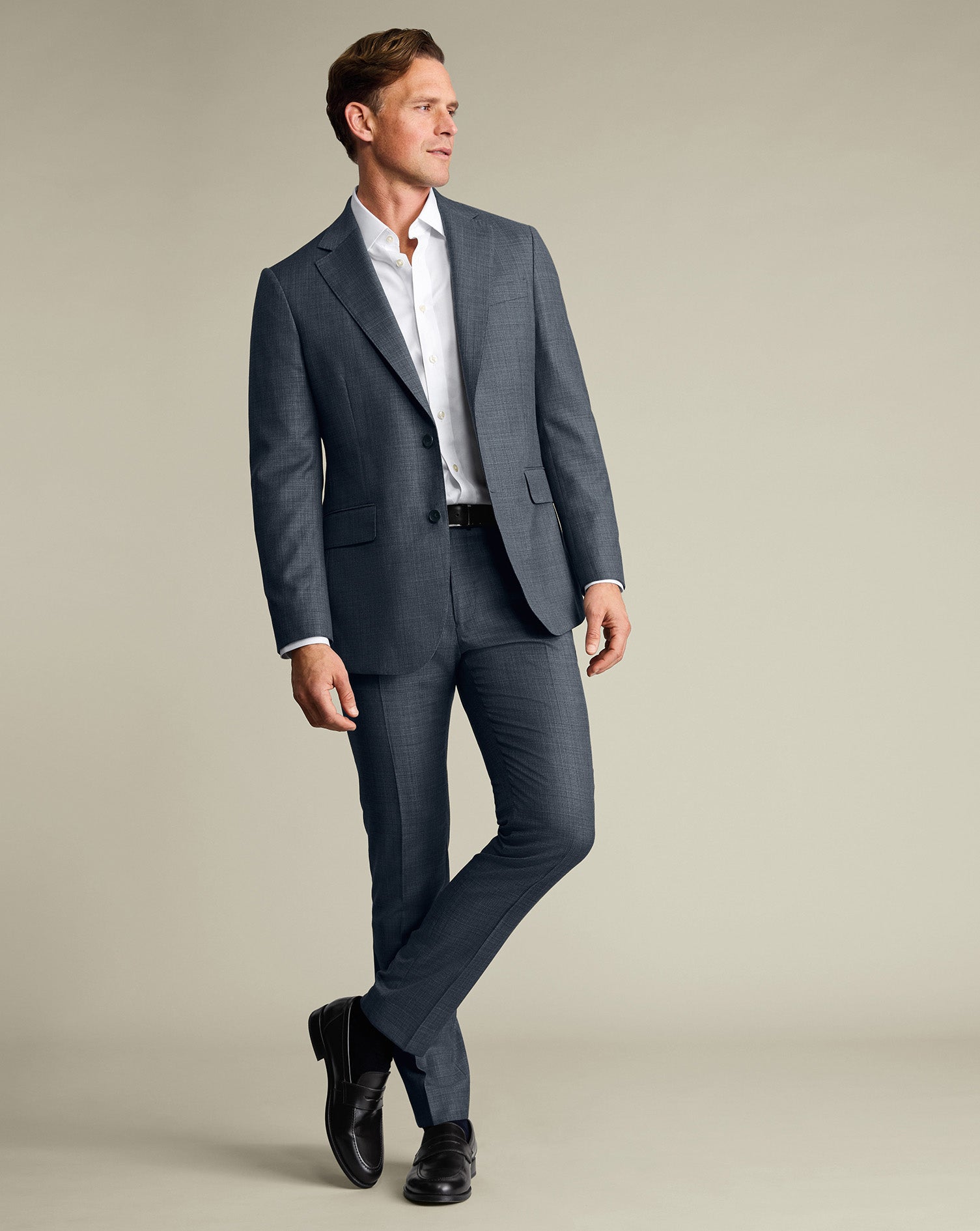 Luxury Italian Suit Grey