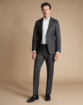 Luxury Italian Suit - Dark Grey