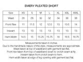 EMERY PLEATED BIG SHORTS - FADED SAGE MICRO RIPSTOP NYLON