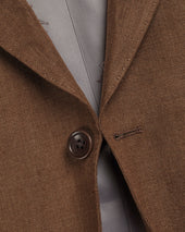 Veste En Lin Rouille