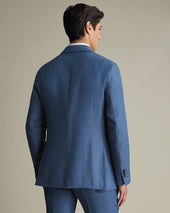 Linen Suit Blue