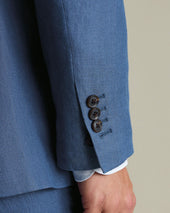Linen Suit Blue