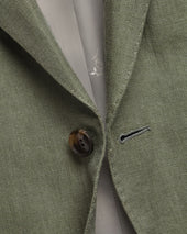 Linen Suit Green