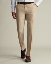Double Breasted Linen Suit
