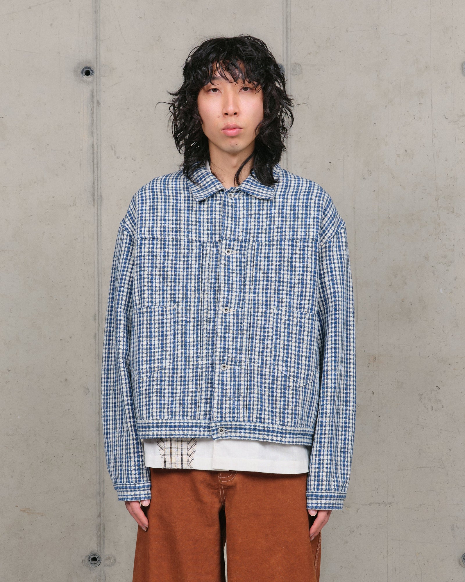 Sundae Jacket Check Handloom