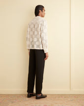 Sunflower Lace Long Sleeve Shirt Ecru