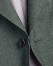 Ultimate Performance Sharkskin Suit Jacket Green