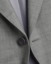 Ultimate Performance Sharkskin Suit Jacket Grey