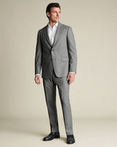 Ultimate Performance Sharkskin Suit Jacket Grey