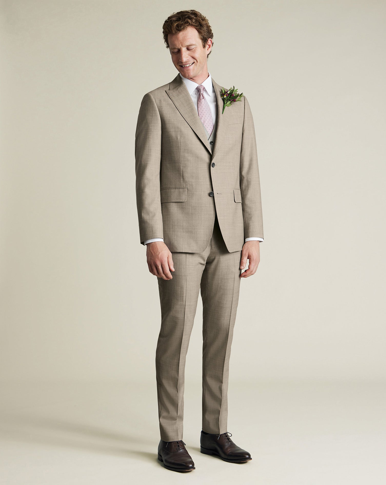 Ultimate Performance Sharkskin Suit Limestone