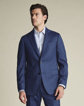 Ultimate Performance Sharkskin Suit Ink Blue