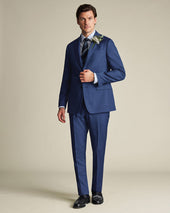 Ultimate Performance Sharkskin Suit Ink Blue