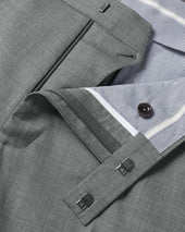 Ultimate Performance Sharkskin Suit Pants Gray