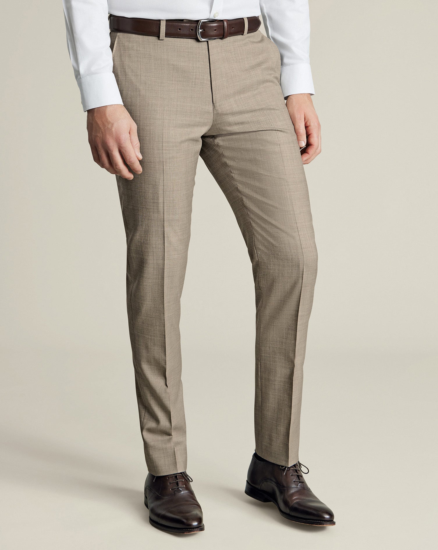 Ultimate Performance Sharkskin Suit Pants Limestone