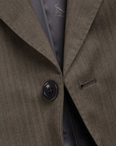 Ultimate Performance Herringbone Suit Jacket Mocha